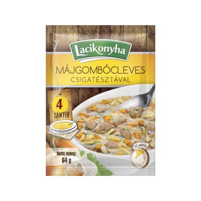 Lacikonyha Májgombóc leves csigatésztával 64g