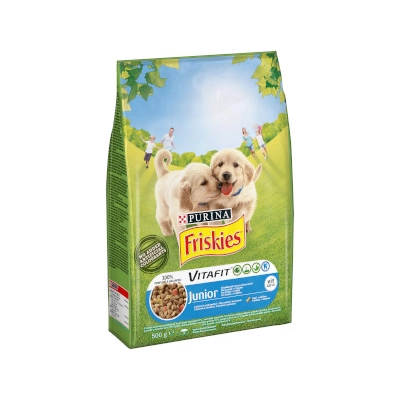 Friskies Dog száraz Junior Csirke-zöldség 500g