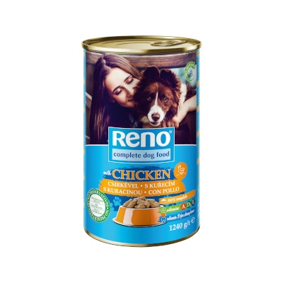 Reno Dog konzerv Csirkével 1,24kg
