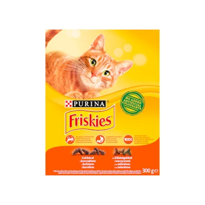 Friskies Cat száraz Csirke-zöldség 300g