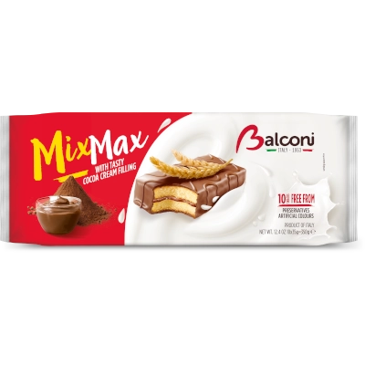 Balconi Mix-Max piskótaszelet kakaós 350g