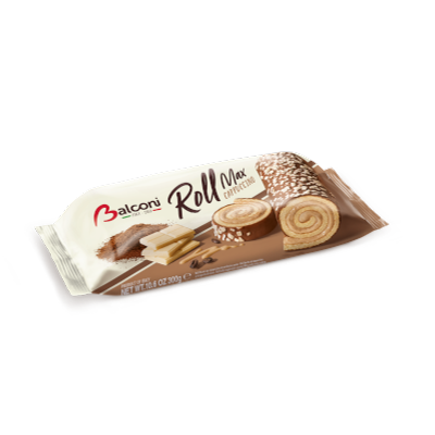 Balconi piskóta tekercs cappuccinos 300g