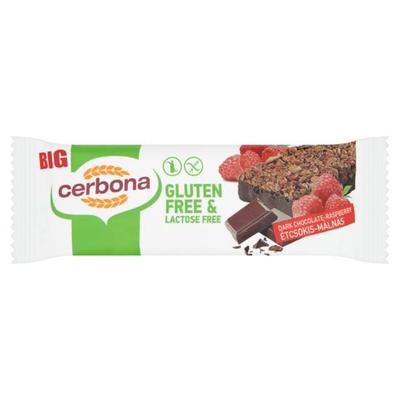 Cerbona gluténmentes étcsoki-málna 35g