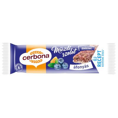 Cerbona szelet Áfonyás-Joghurtos 20g