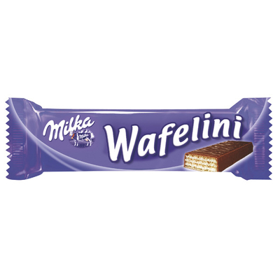 Milka Wafelini mártott tejcsokoládé ostya 31g