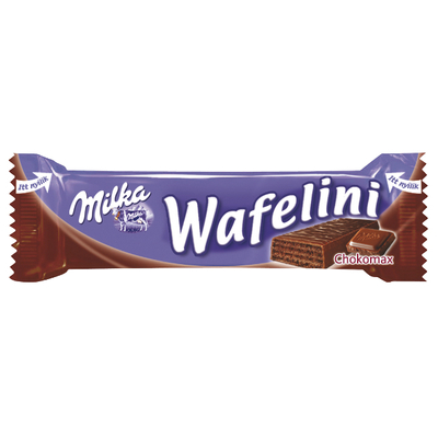 Milka Wafelini mártott tejcsokoládé ostya Chocomax 31g