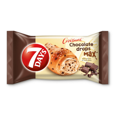 7Days Chocolate Drops croissant 70g