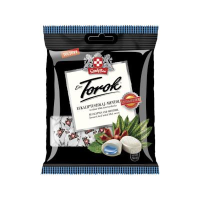 Dr.Torok eukaliptusz-menthol töltött keménycukorka 75g