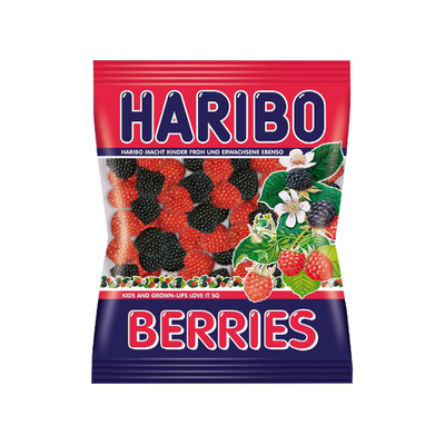 Haribo Szeder-málna - Berries 100g