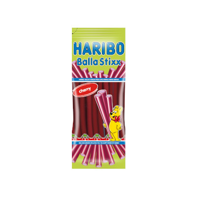 Haribo Balla Stixx Cherry ízű 80g