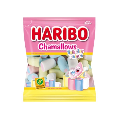 Haribo Chamallows Tubular colors 90g