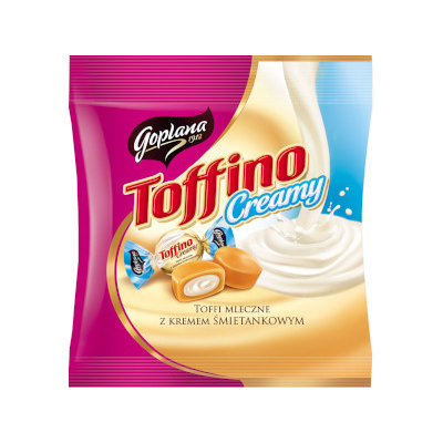 Toffino Creamy karamella tejszín ízű krémmel töltve 80g