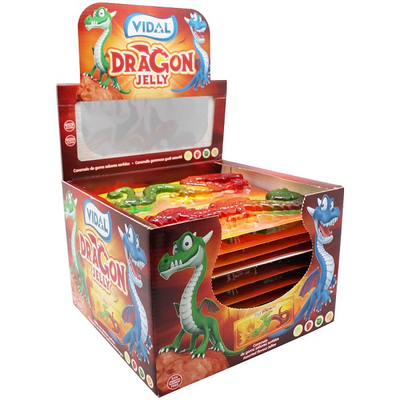 Vidal Dragon Jelly sárkányos gumicukor 33g