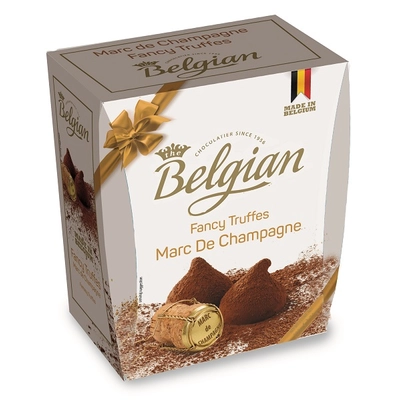 Belgian Fancy Truffles Champagne pezsgő krémmel töltött belga csokoládé bonbon 200G