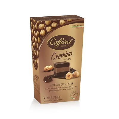 Caffarel Cremino Mogyorós Rétegelt Étcsokoládé 165G