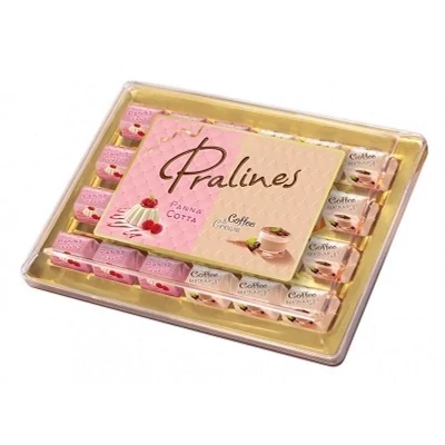 Vobro Praliné Panna Cotta és Caffee Cream Étcsokoládé Praliné 290G