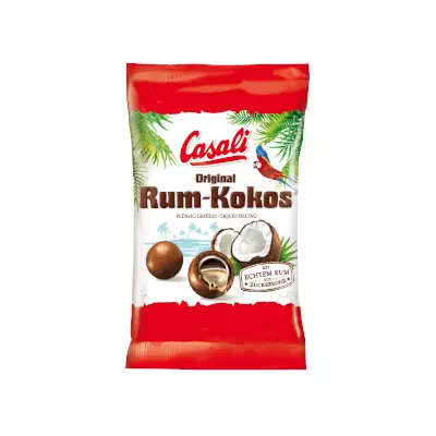 Casali Rum Kokos drazsé 100g