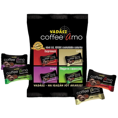 Vadász Coffee Amo kávés drazsé válogatás 1kg