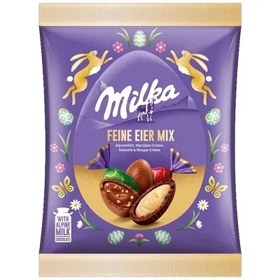 Tojás Milka Fine eggs mix 138G