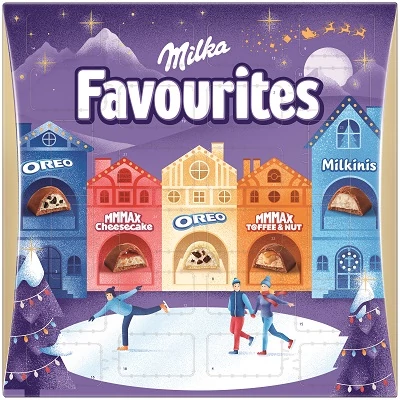 Milka Favourites Adventi Kalendárium 206G