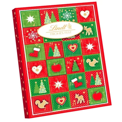 Lindt Merry Christmas Adventi Naptár 115G