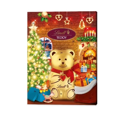 Lindt Teddy Xmas Tree Adventi Naptár 170G