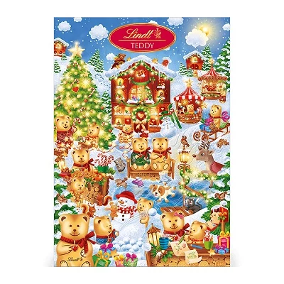 Lindt Teddy Adventi Naptár 265G