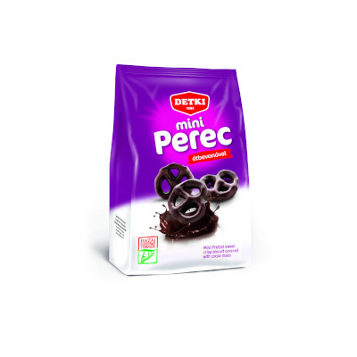 Detki Mini Perec étcsokoládéba mártva 160g