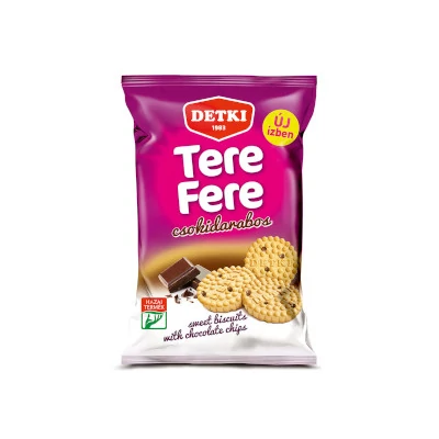 Detki Tere-Fere omlós keksz csokidarabos 150g