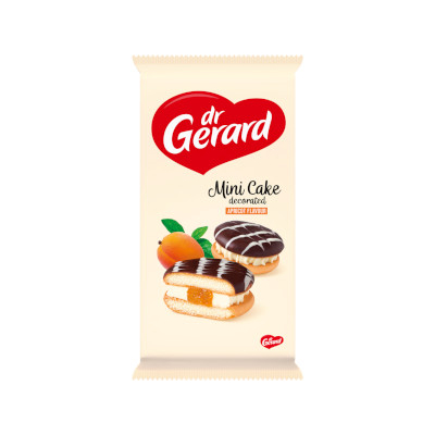 Gerard Tortácska Sárgabarack-tejszín ízű piskóta 165g
