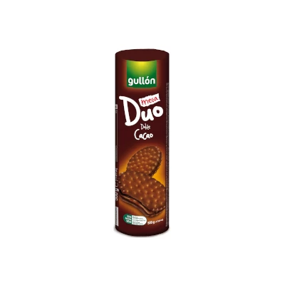 Gullón Mega Duo duplacsokis szendvicskeksz 500g