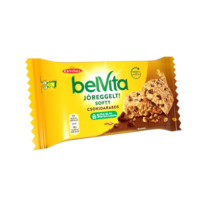 Belvita Jóreggelt csokidarabos keksz 50g