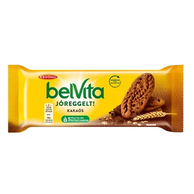 Belvita Jóreggelt kakaós keksz 50g