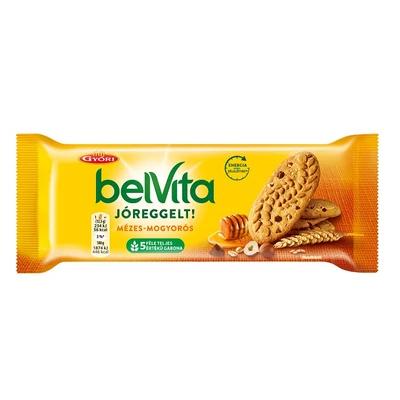 Belvita Jóreggelt mézes-mogyorós keksz 50g