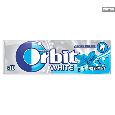 ORBIT White Fresh Mint drazsé 14g