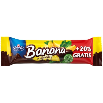 Figaro Banán csoki szelet 25g + 20% gratis