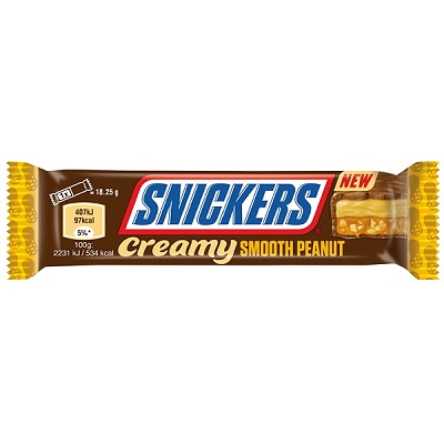 Snickers Creamy Földimogyorókrémmel 36,5G