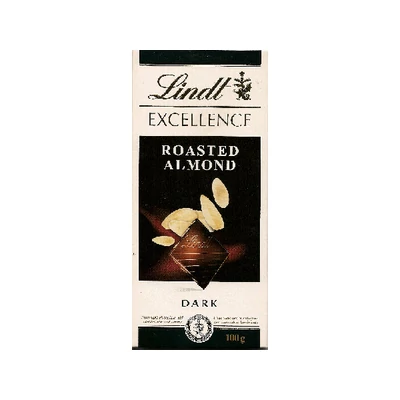 Lindt Exc. Pirított Mandulával étcsokoládé 100g