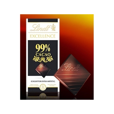 Lindt Exc. 99% Cocoa étcsokoládé 50g