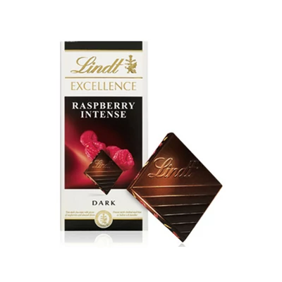 Lindt Exc. Raspberry étcsokoládé 100g