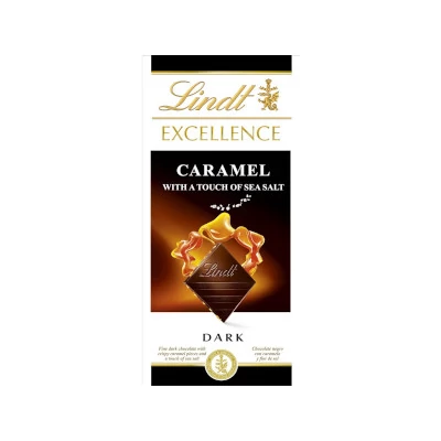 Lindt Exc. Sós Caramel étcsokoládé 100g