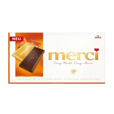 Merci narancs-mandula 100g