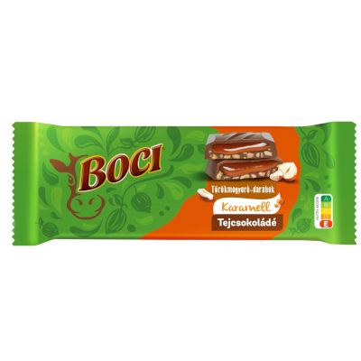Boci Mogyorós Karamellás Tejcsokoládé 87g