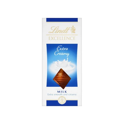 Lindt Exc. Extra Creamy tejcsokoládé 100g