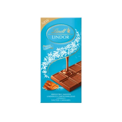 Lindt Lindor táblás Salted Caramel 100g