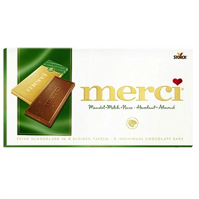 Merci mogyorós-mandulás 100g