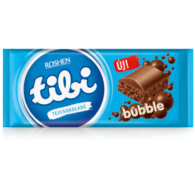 Tibi Bubble tejcsokoládé 80g