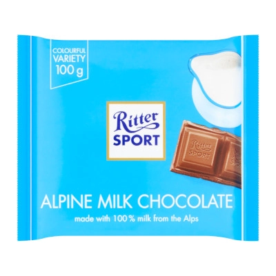 Ritter Sport Alpesi tejcsokoládé 100g