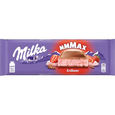 Milka Eper tejcsokoládé - Erdbeer 300g