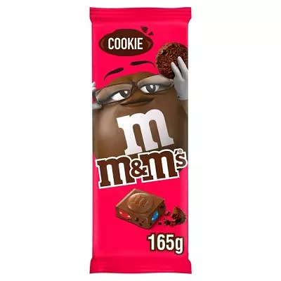 M&amp;M&#039;s Cookie Chocolate 165G